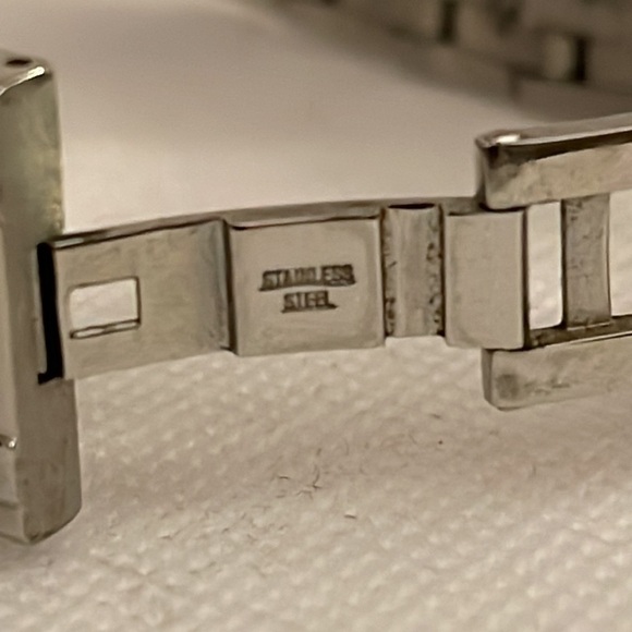 TechnoMarine Ladies Stainless and Rose Gold Diamond Neo Classic III Watch - EUC - Picture 11 of 15